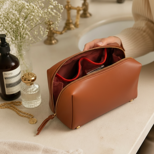 Roma Standing Toiletry Case