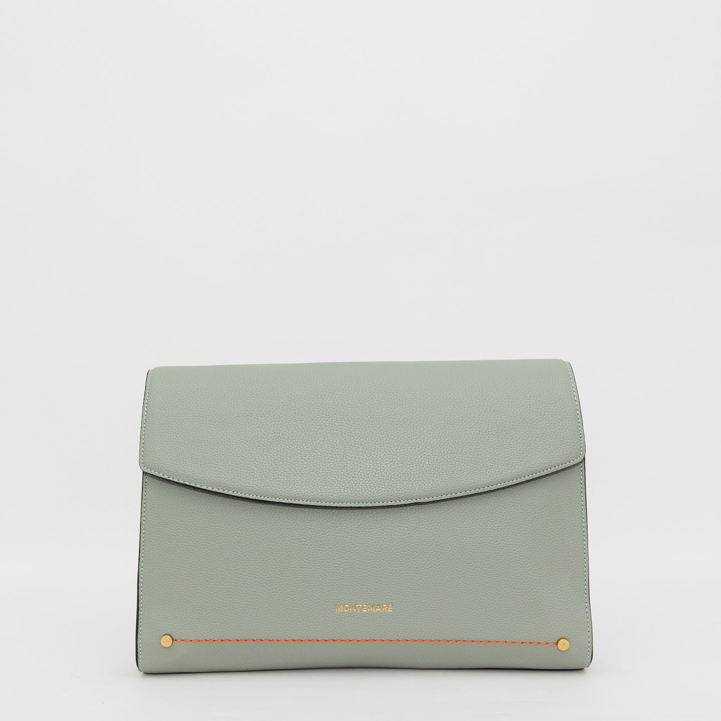Blue laptop case on a white background