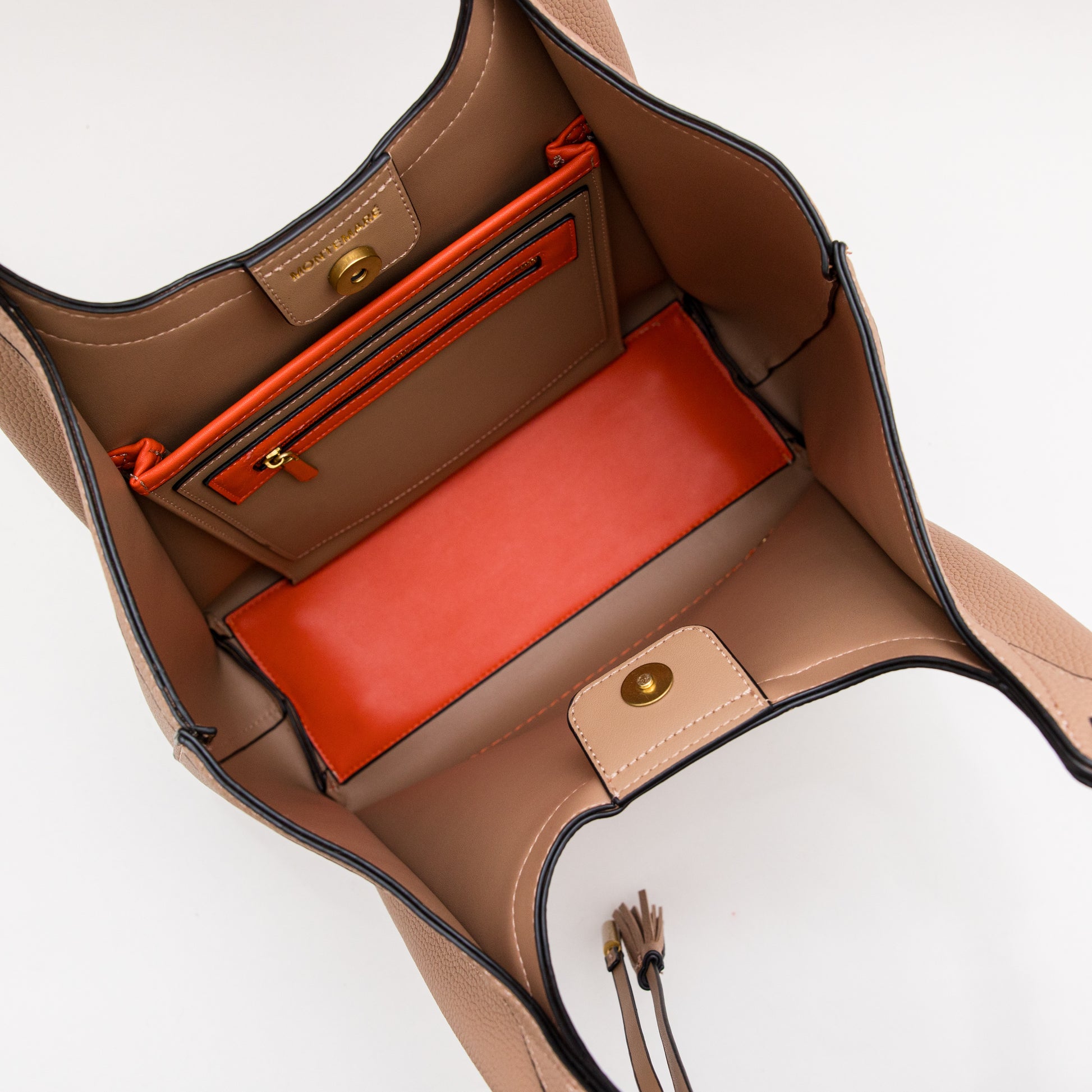 Montemaré signature orange trim interior Sedona