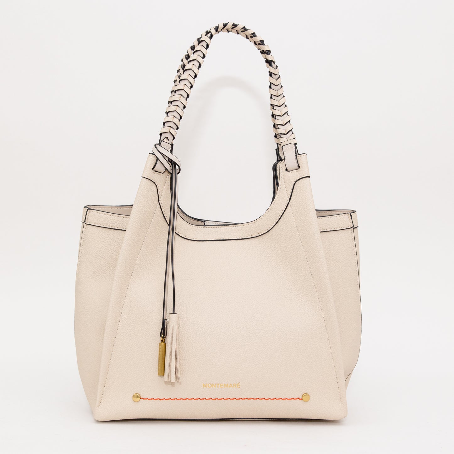 Sedona Tote in Ivory on white backdrop