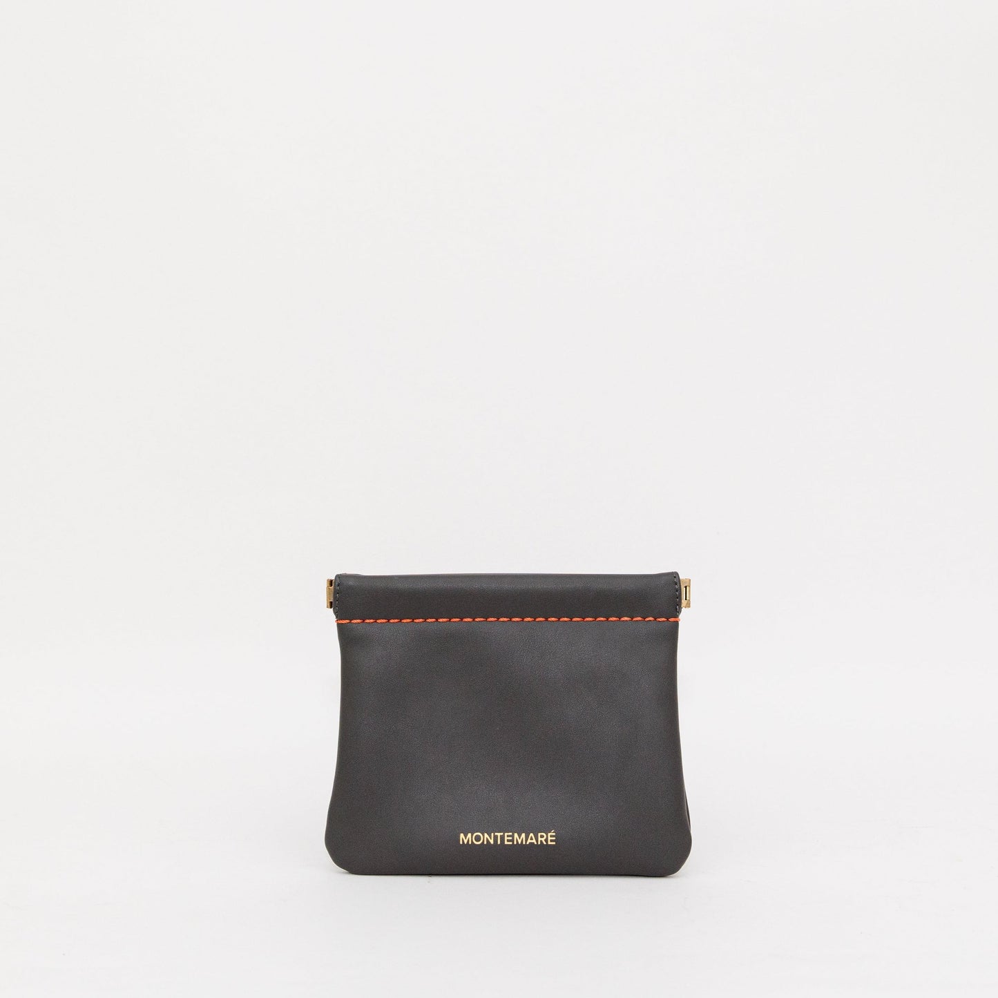 Montemaré Square Pouch in Slate on white background